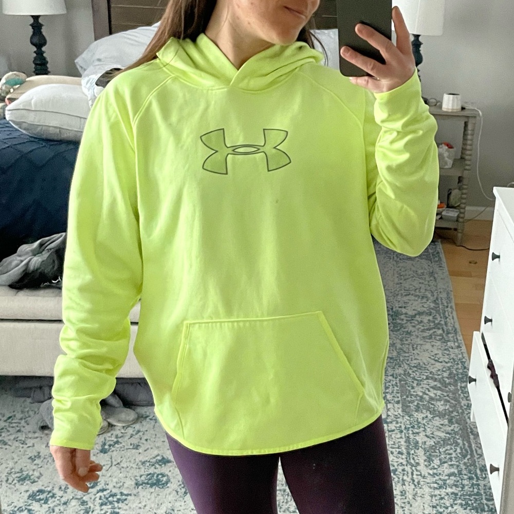 Under Armour Hoodie - Neon Yellow